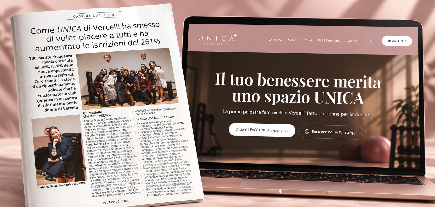 Caso Studio UNICA Vercelli - La Palestra