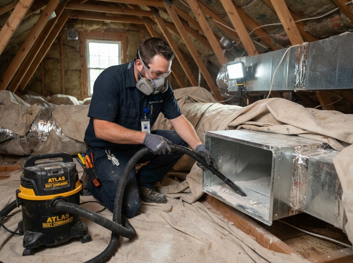 Vortex Post-Construction Duct Cleaning image 1