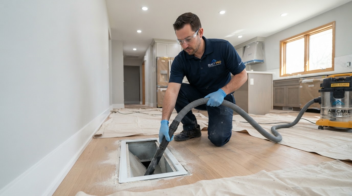 Post-Construction Duct Cleaning: A Builder's and Owner's Checklist