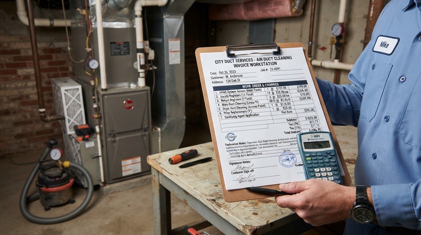 Air Duct Cleaning Cost: What Actually Changes the Price