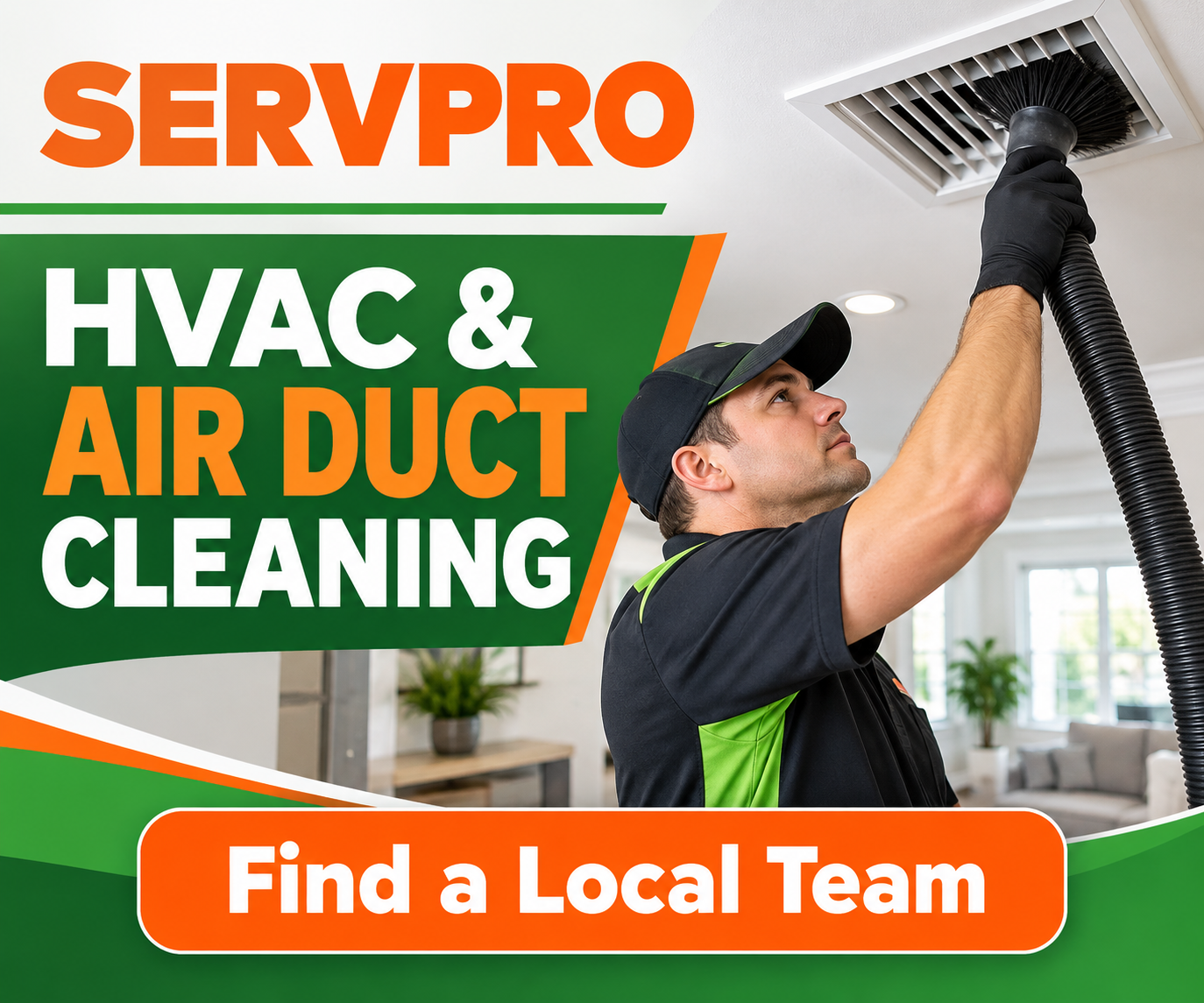 SERVPRO HVAC & Air Duct Cleaning — Find a Local Team