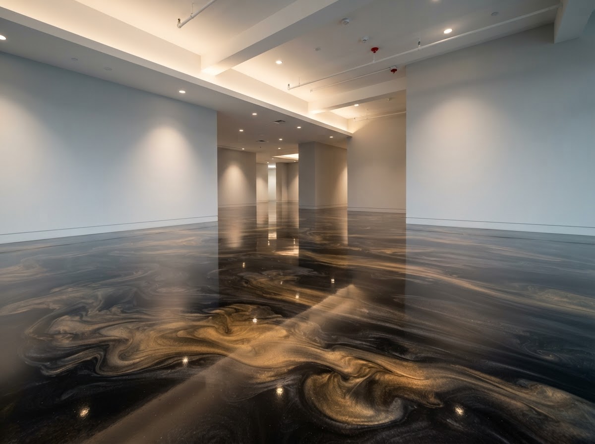Metallic Flooring