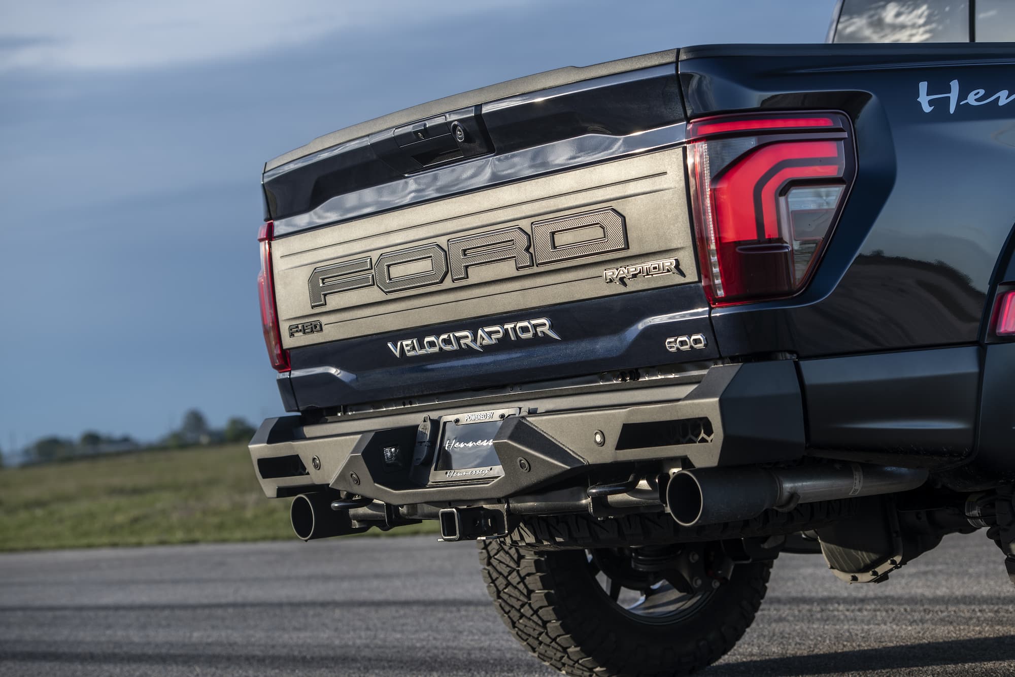 VelociRaptor heavy-duty rear bumper