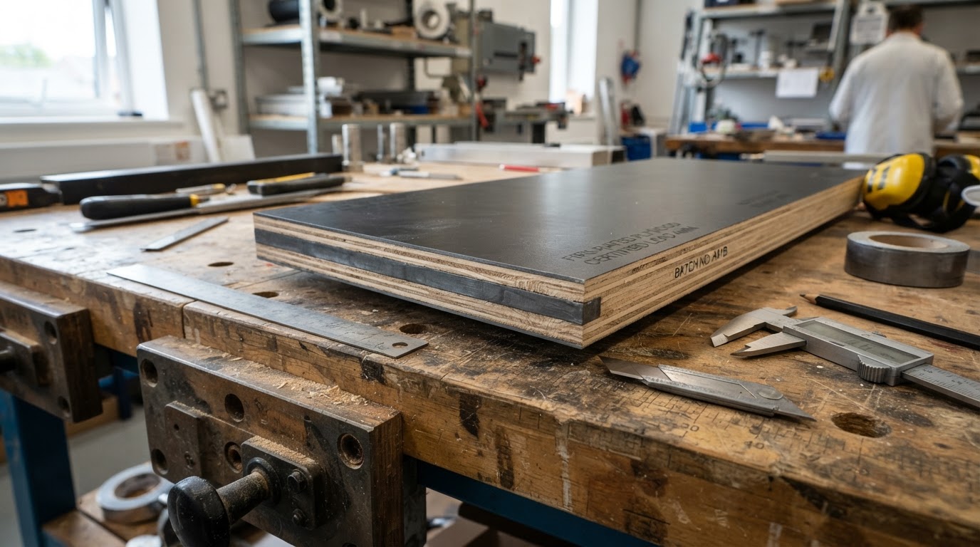 Lead-Lined Plywood