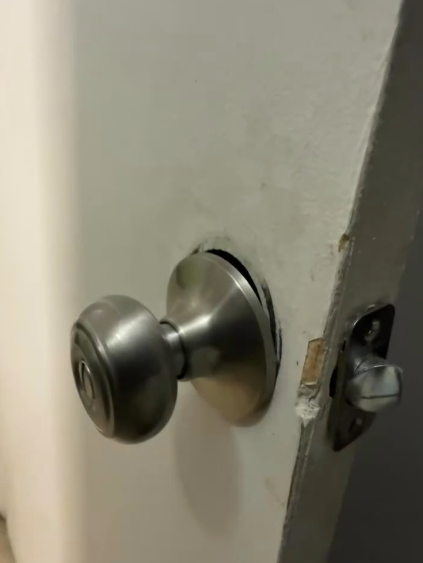 Door Hardware & Lockset Replacement - Before