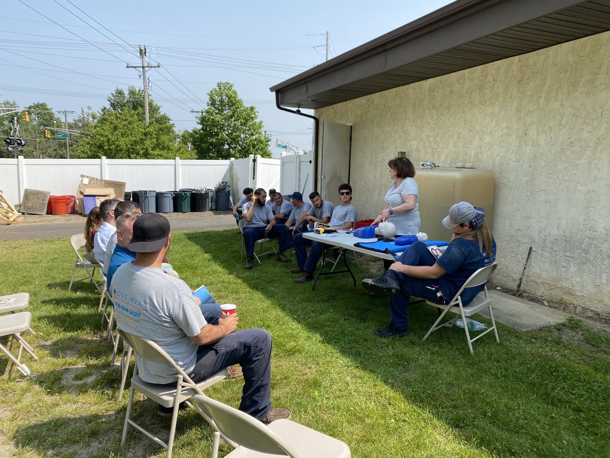 Field Safety & First-Aid Instruction Session