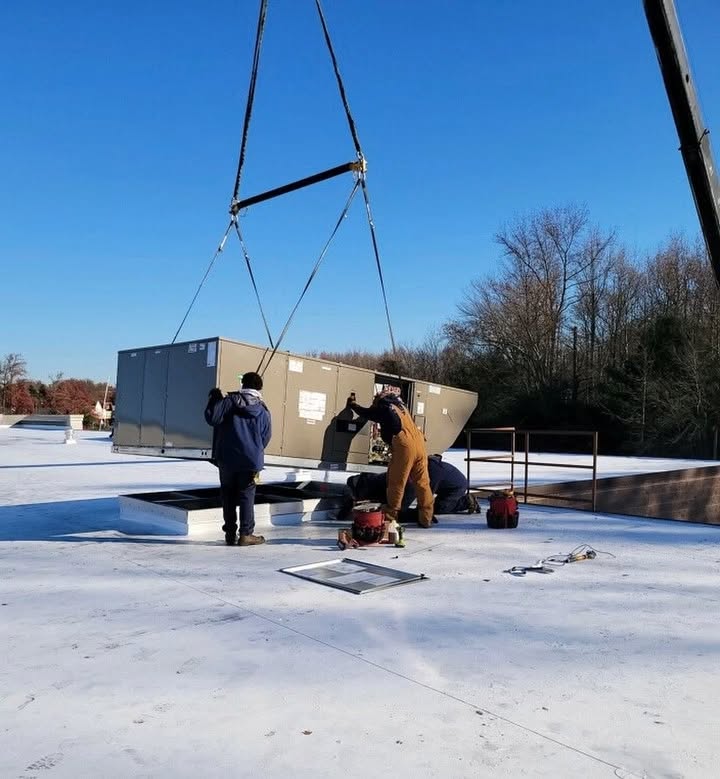 Rooftop Curb Placement & Set-Down