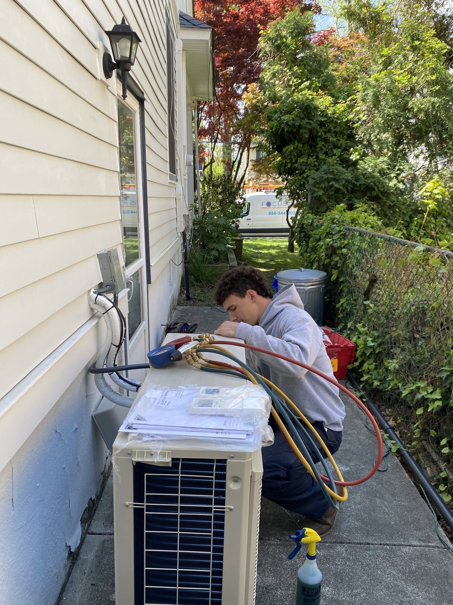 Mini-Split Heat Pump Manifold Pressure Verification