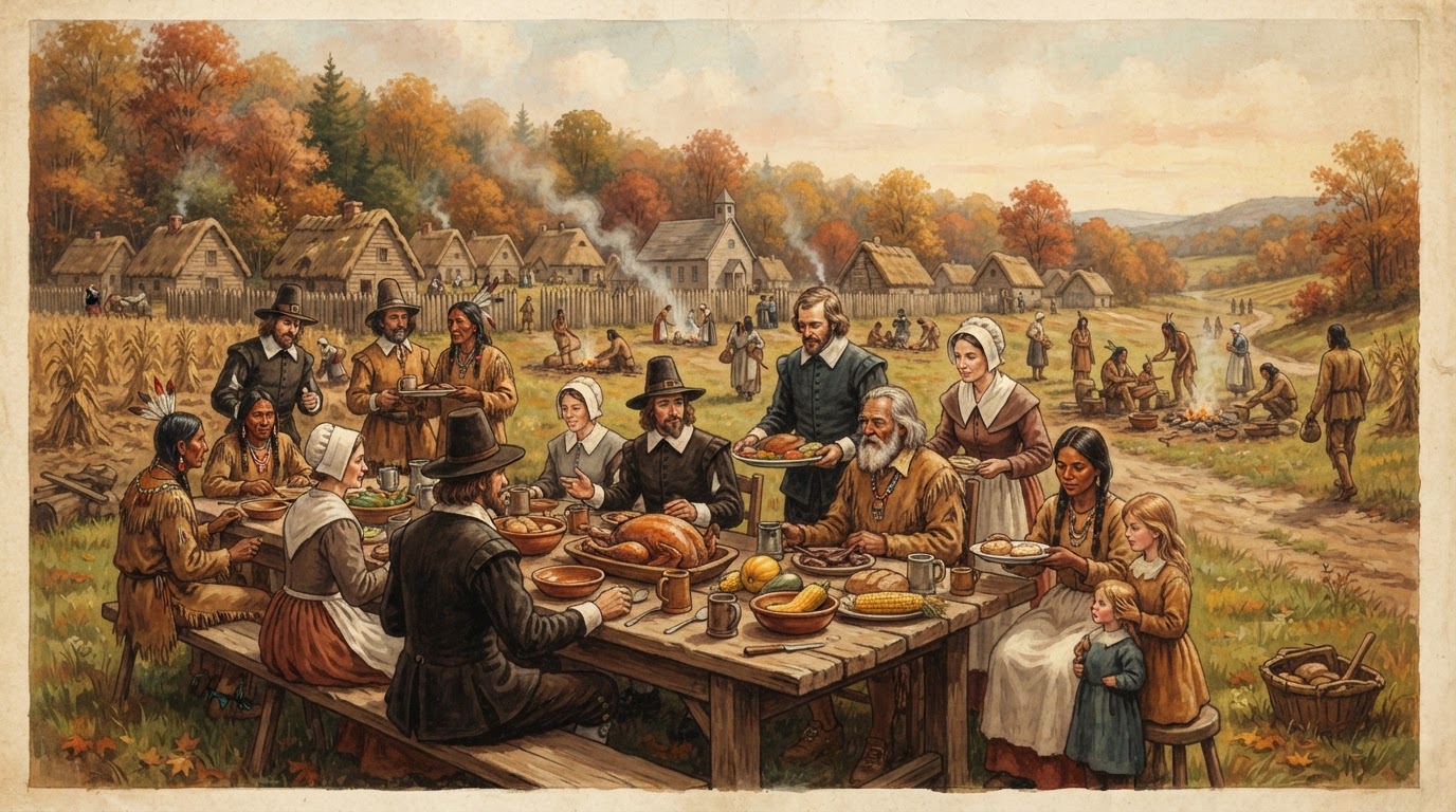 The History of Thanksgiving: From 1621 to Today