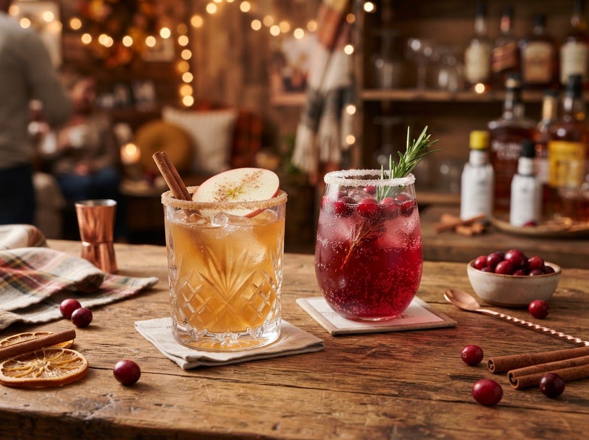 Thanksgiving Cocktails & Nonalcoholic Drinks