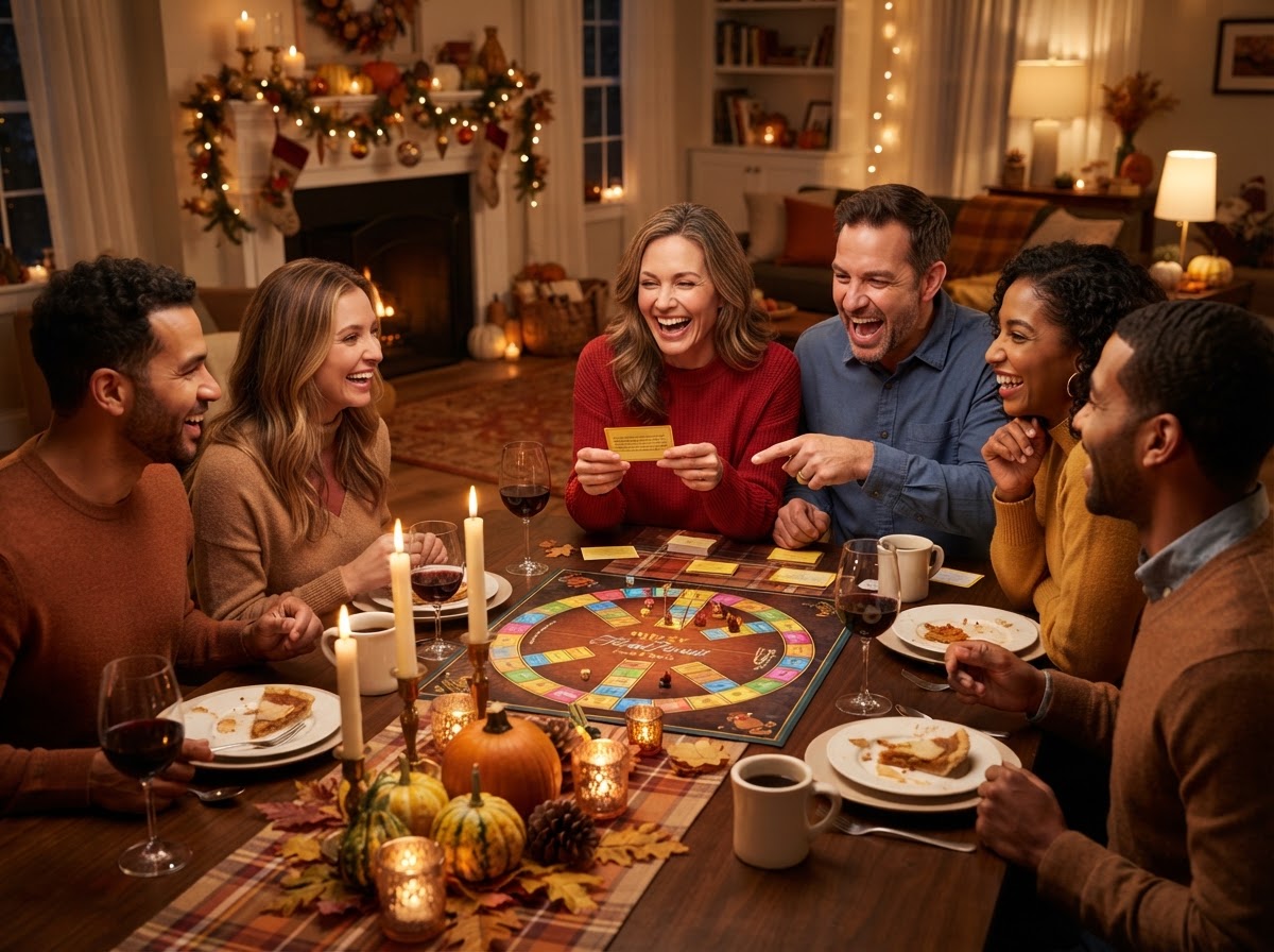 Thanksgiving Games to Play at the Dinner Table