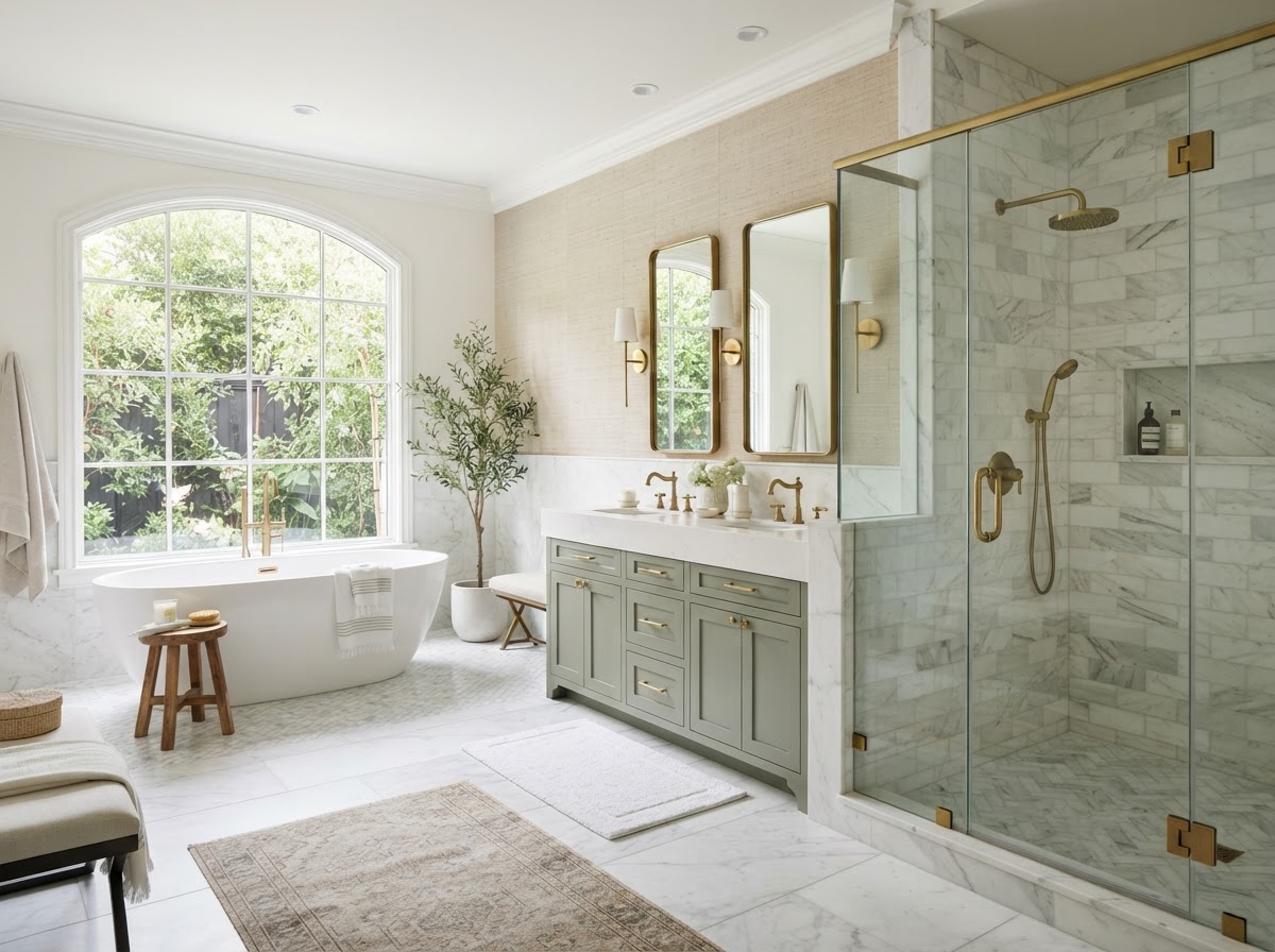 Spa Primary Suite — Bathroom remodel in Henderson, NV