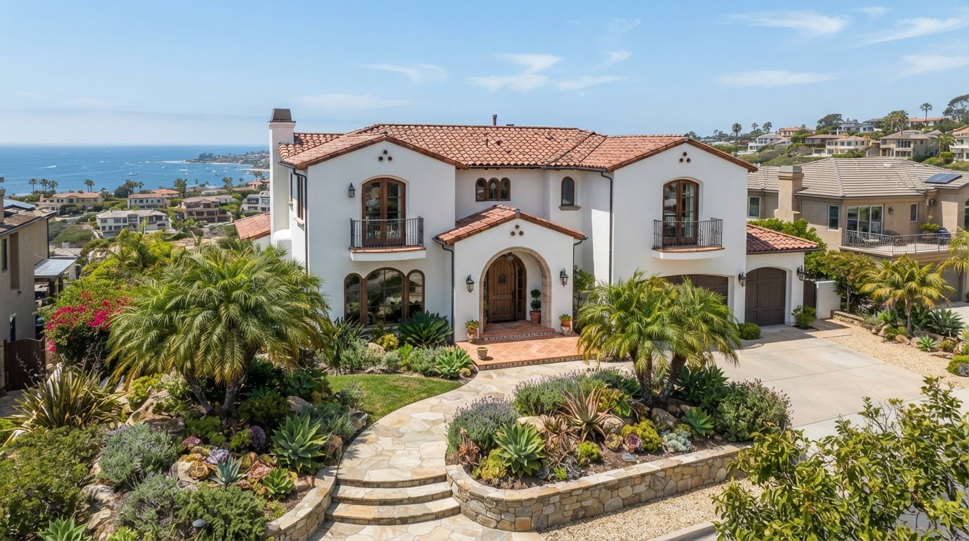 Representative residential property in La Jolla, CA