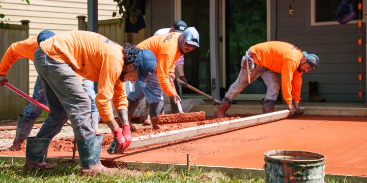NGL Concrete and Design team members