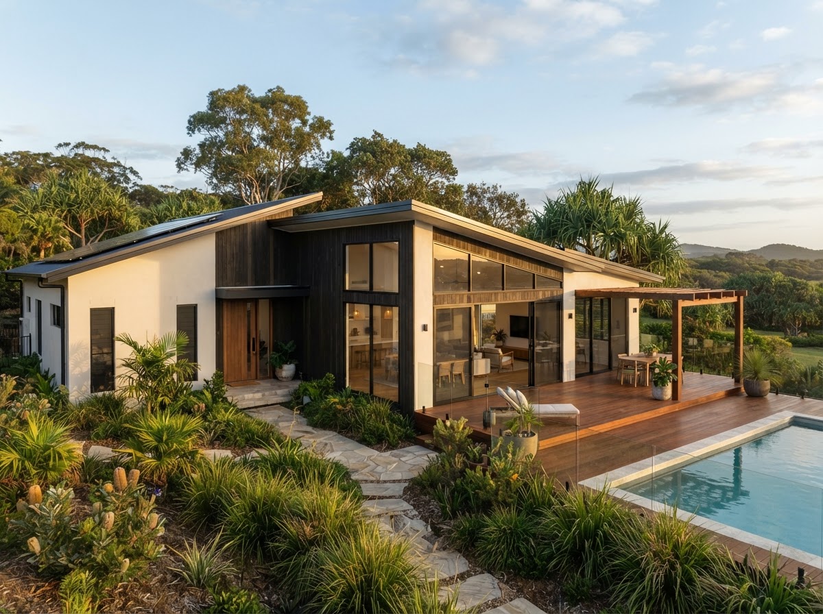 Coastal Pavilion — New Home in Lennox Head, NSW by Shawn Jarvis Builder