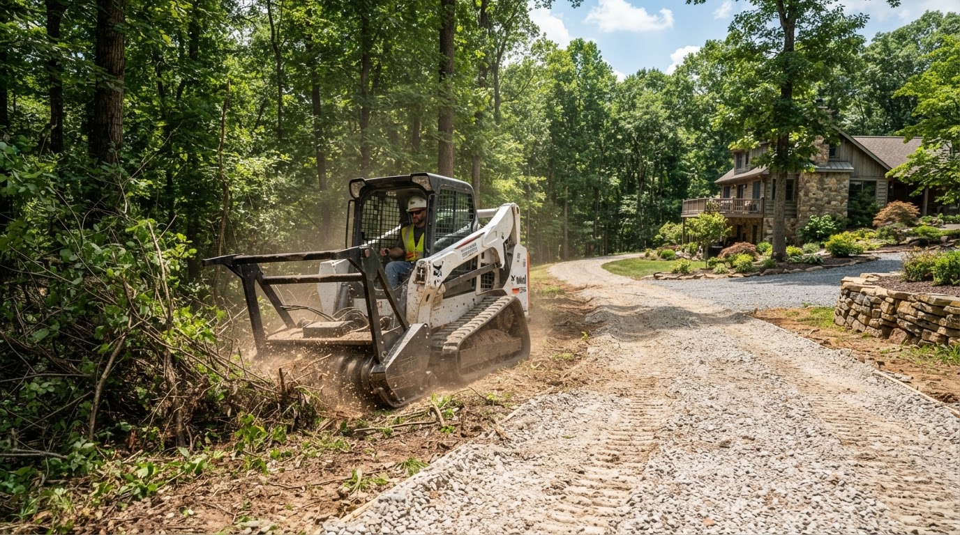 Bobcat & Brush Hogging in Dunkirk & Calvert County MD