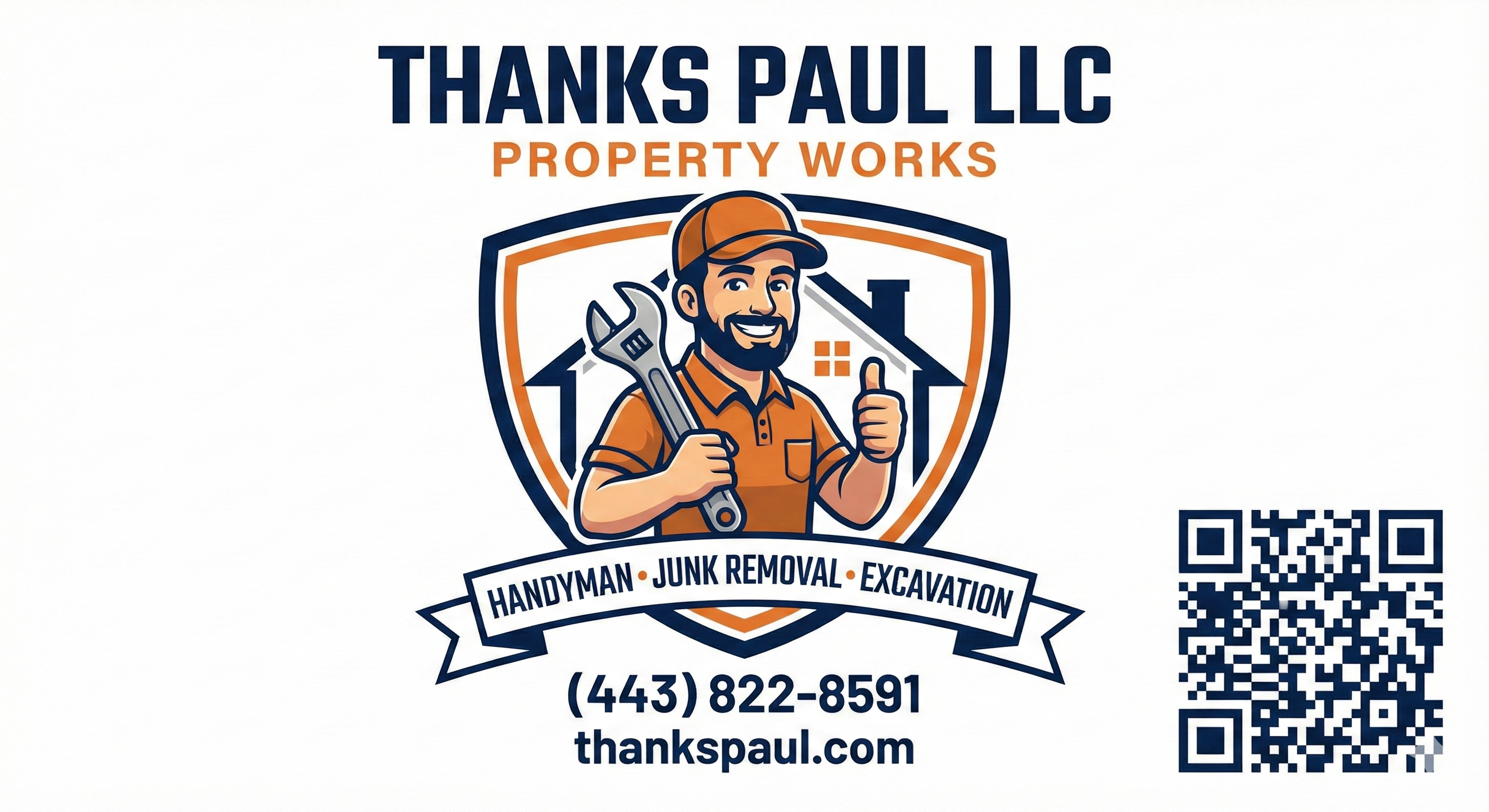 Thanks Paul Logo Badge