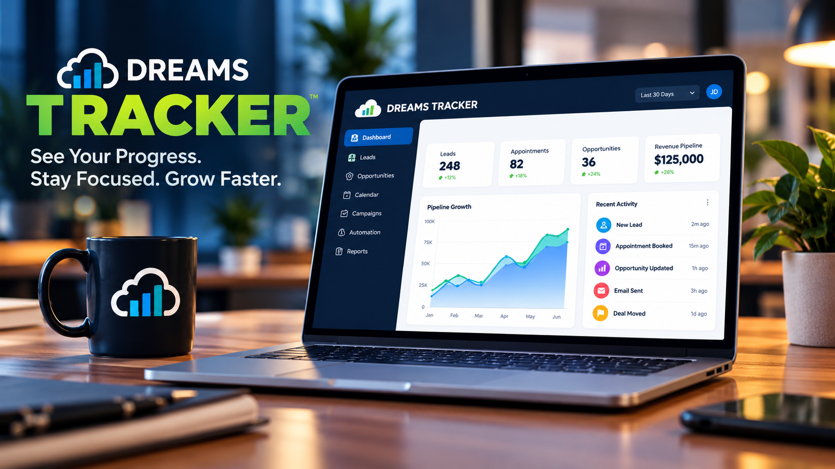 DREAMS Tracker — See Your Progress. Stay Focused. Grow Faster.
