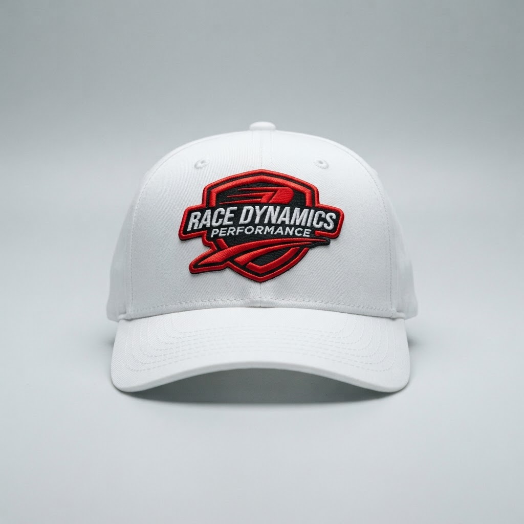 Speed Lines — New Era New Era NE201, White, Embroidered Patch