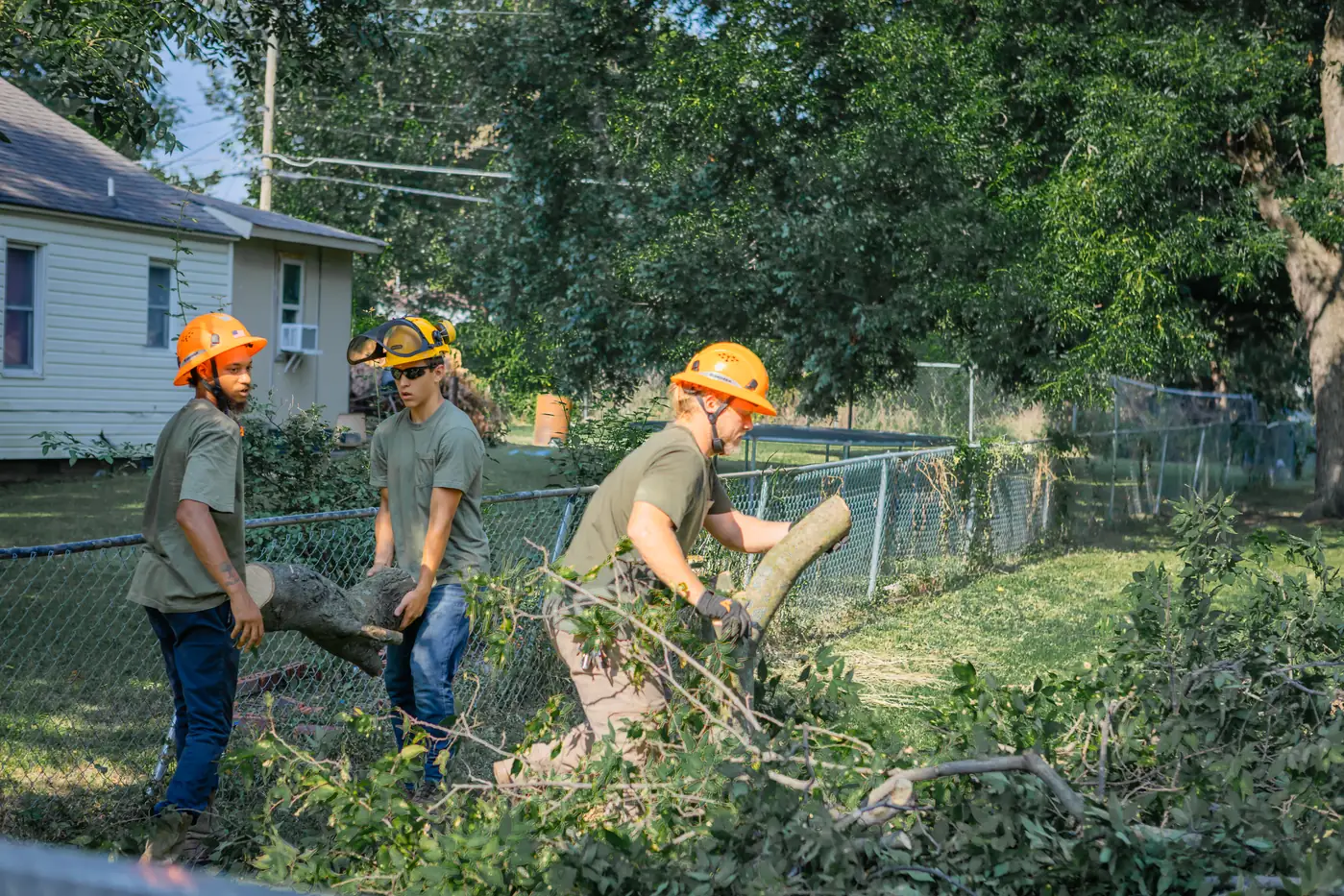 Ironwood Tree Co emergency storm tree removal in Tulsa, OK
