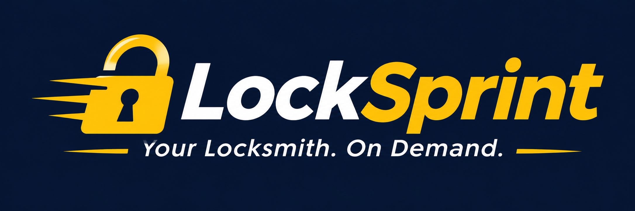 LockSprint - Your Locksmith. On Demand.