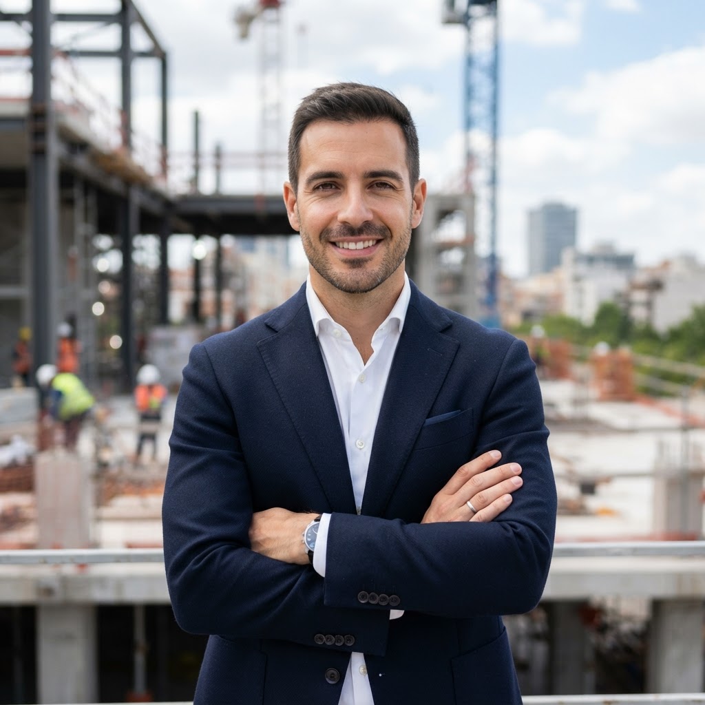 Foto del fundador, especialista en captación para el sector reformas
