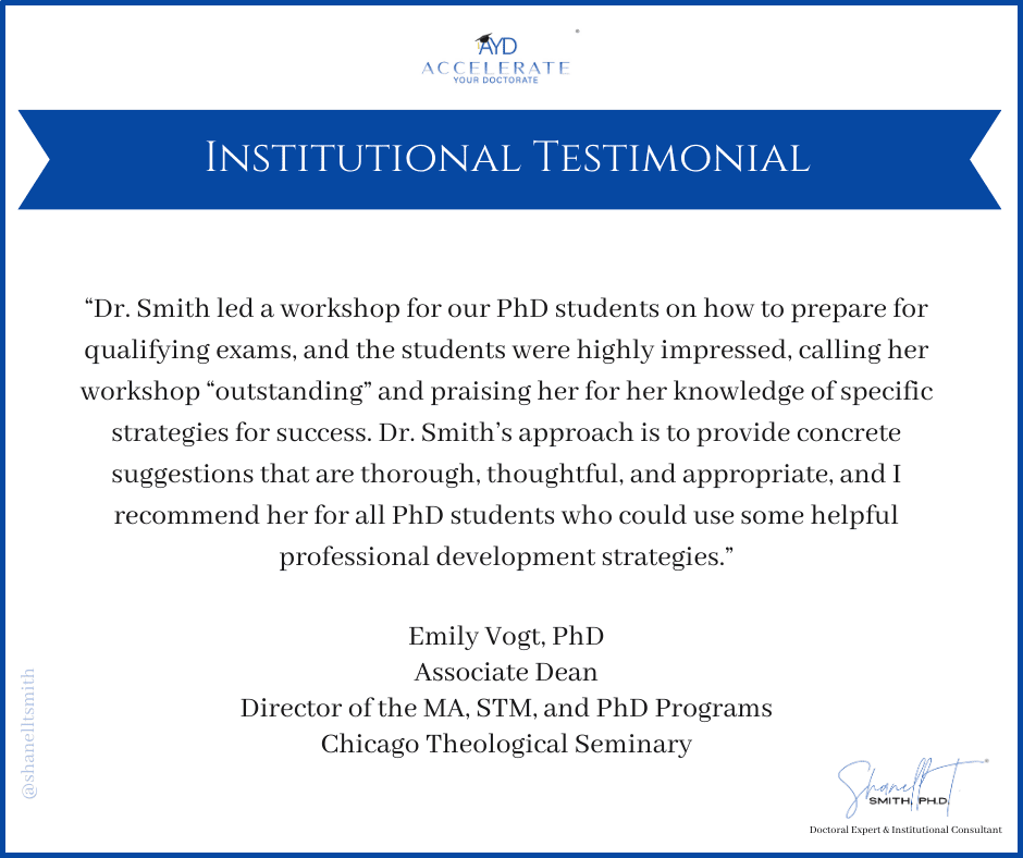 Institutional praise 1