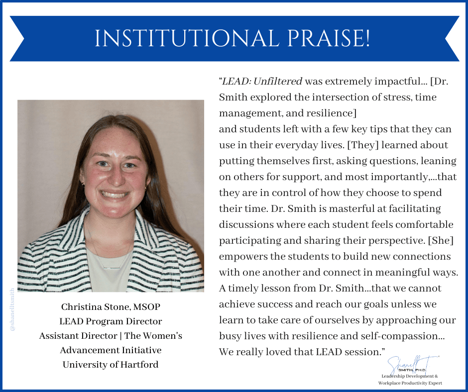 Institutional praise 5