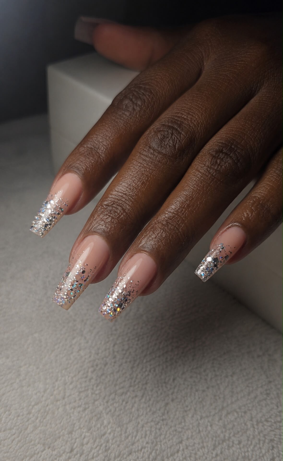 Glitter-liukuvärjäys