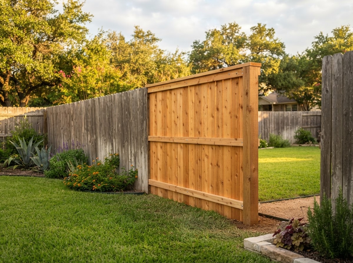 Fence Repair Work