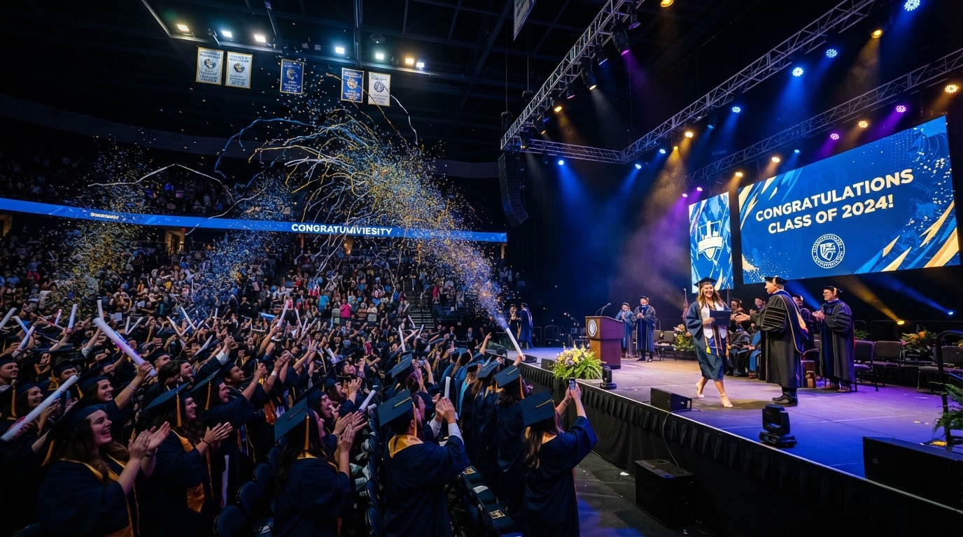 Education event production by Blue Fox