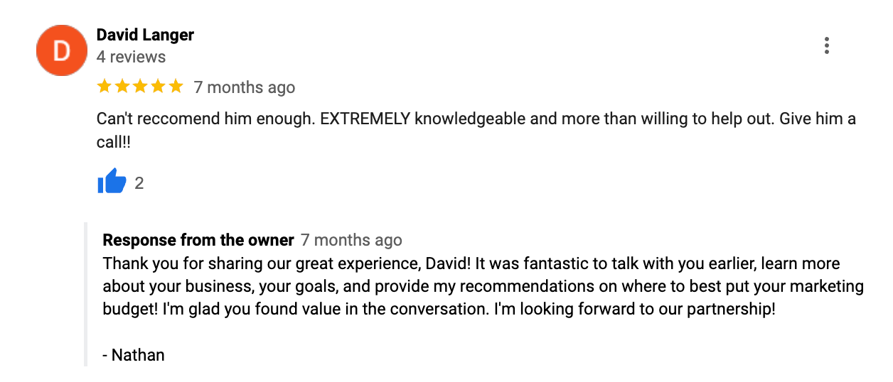 David Langer review