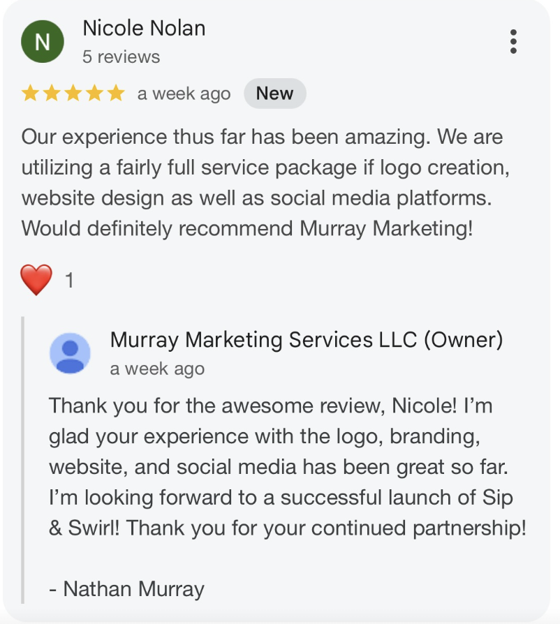 Nicole Nolan review screenshot