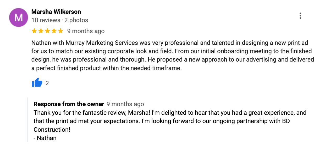 Marsha Wilkerson review