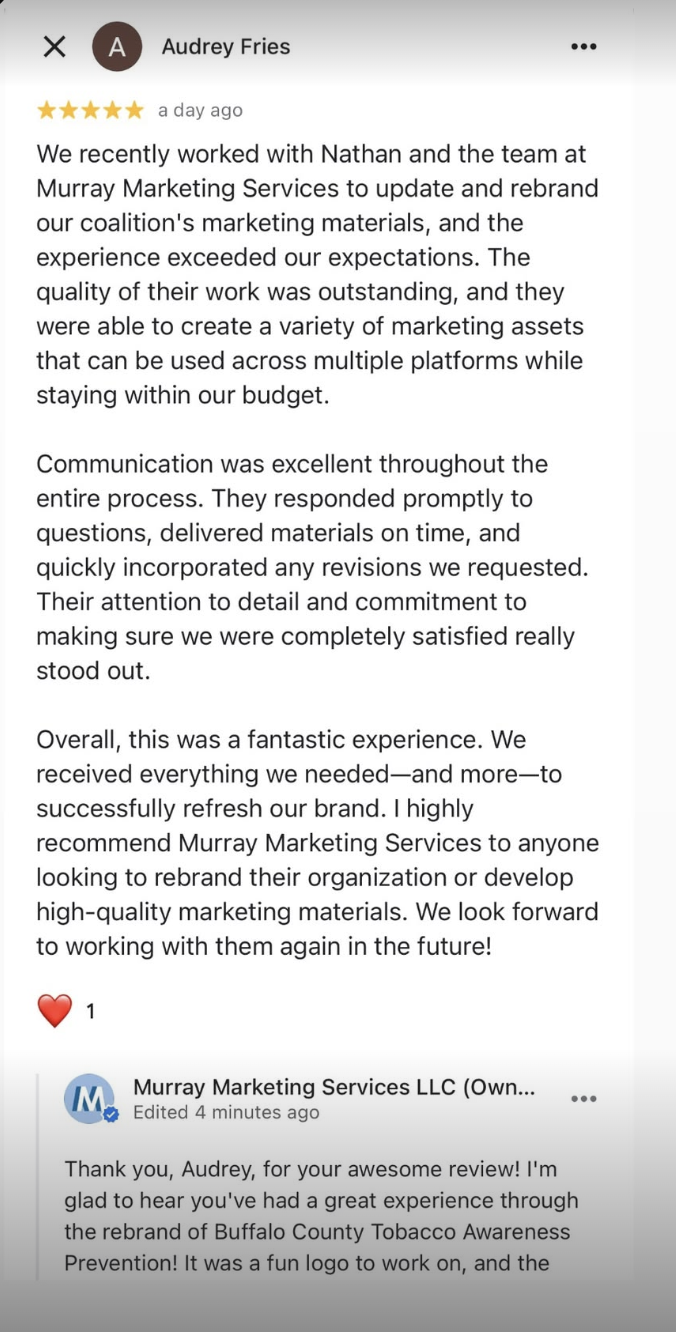 Audrey Fries review