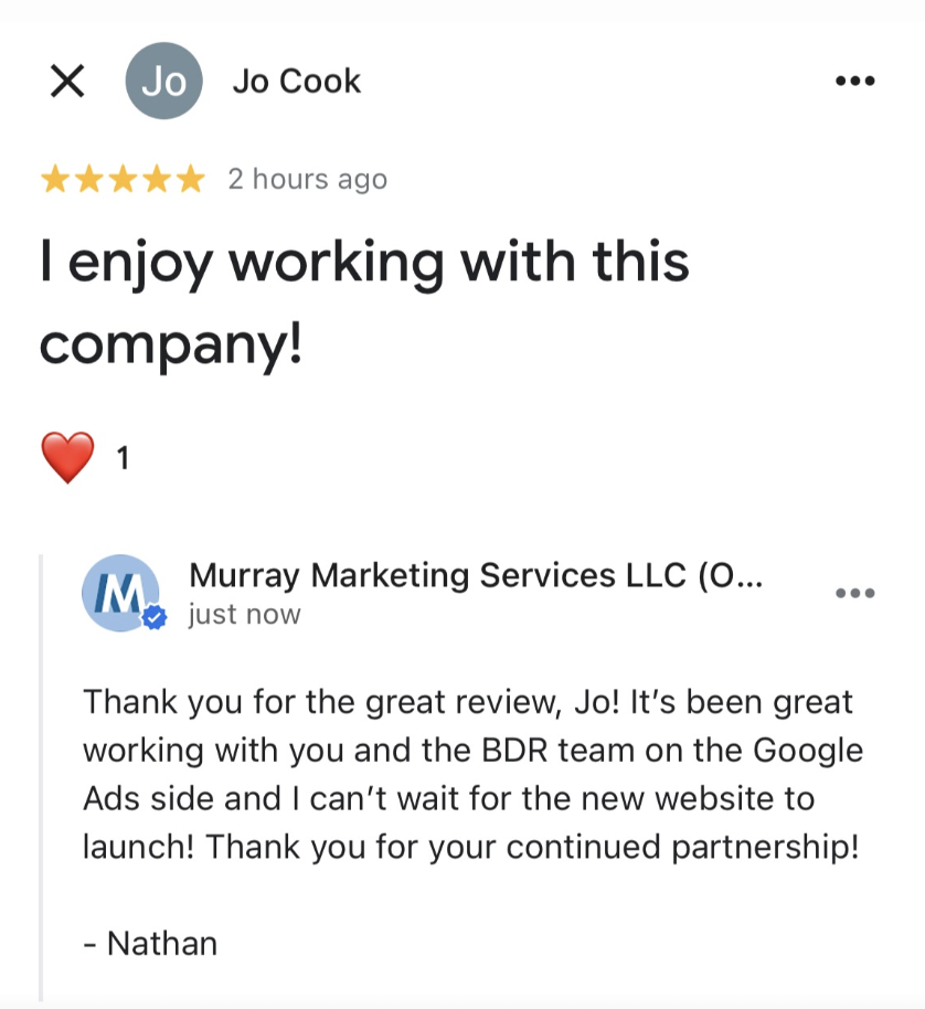 Jo Cook review