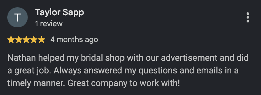 Taylor Sapp review