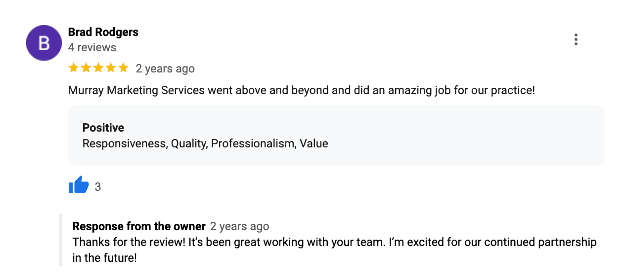 Brad Rodgers review screenshot