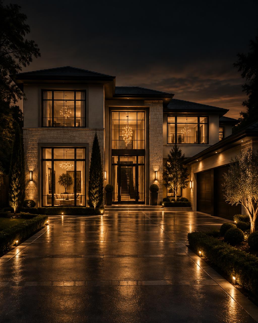 A beautiful modern home