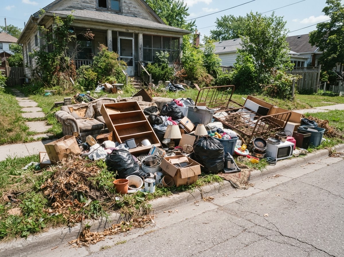 Junk Removal before