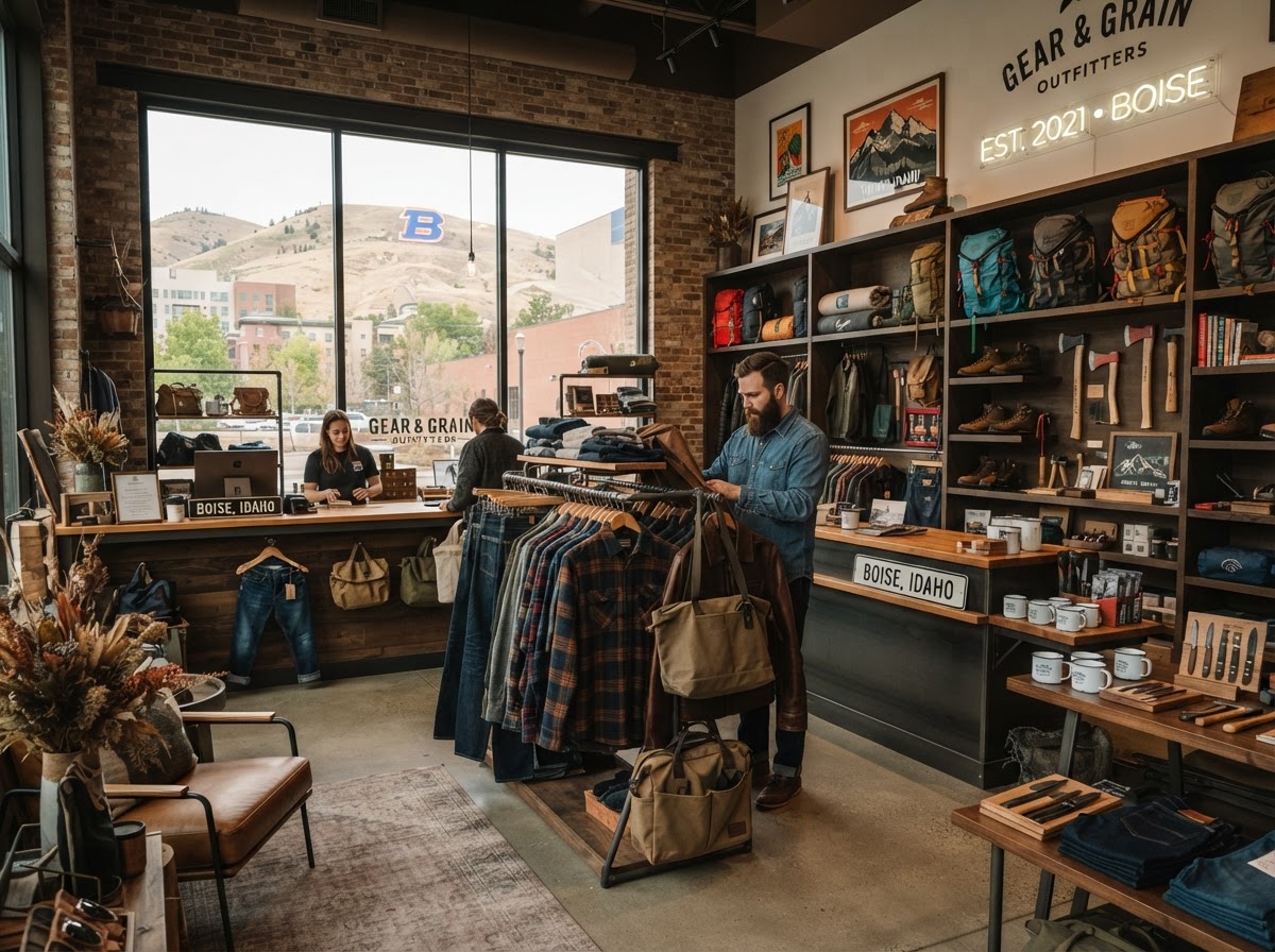 Sawtooth Supply & Mountain Mercantile, Retail