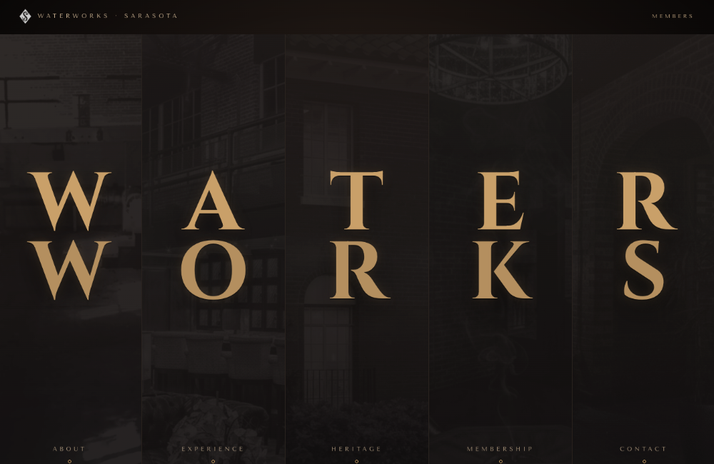 Waterworks is a members-only sanctuary in the heart of Sarasota