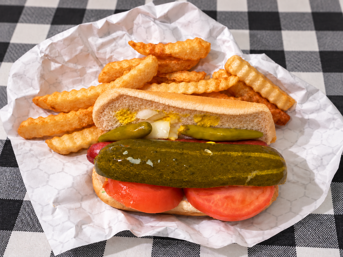Chicago-Style Hot Dog