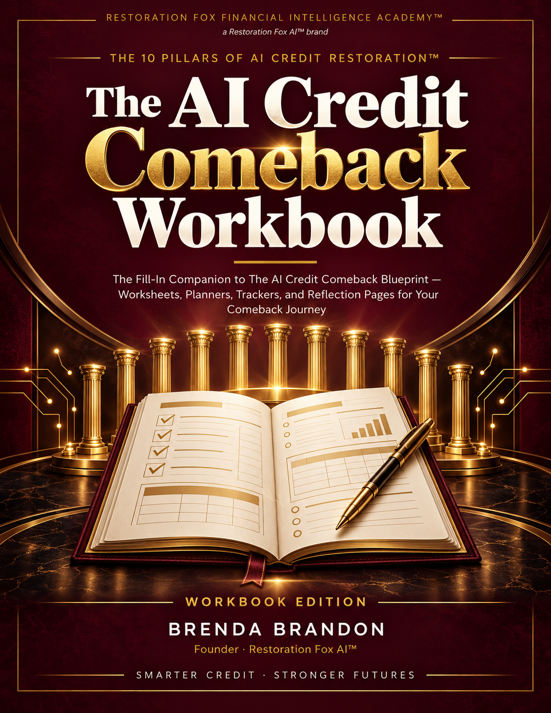 Cover of The AI Credit Comeback Workbook