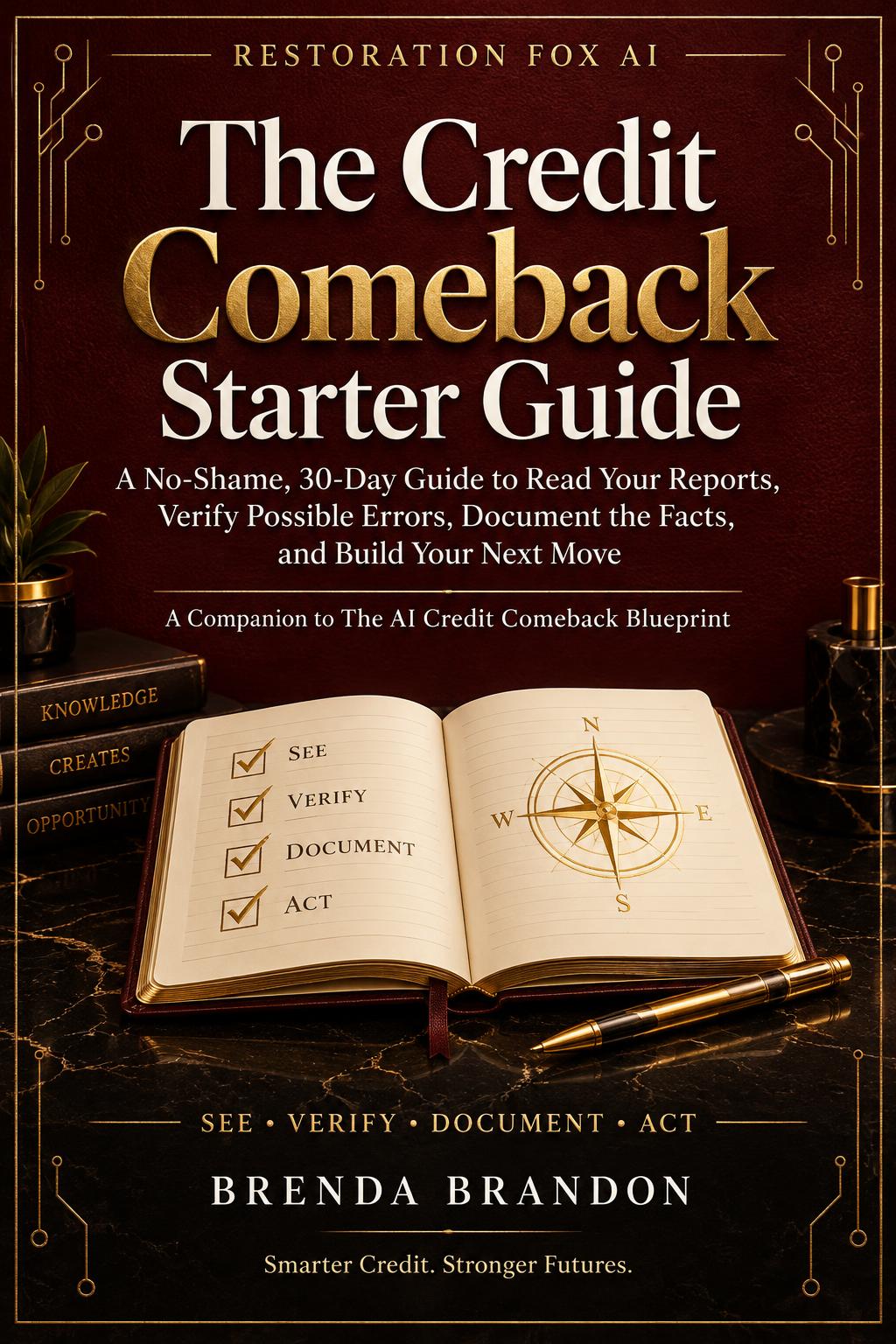 Cover of The Credit Comeback Starter Guide