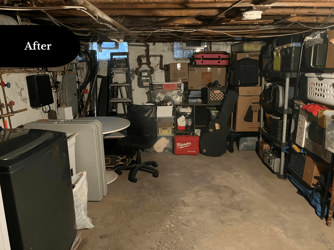 Basement CleanSlate Transformation — after