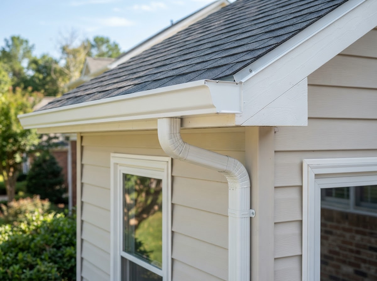 Seamless 6-Inch Gutters by Bluegrass Gutters