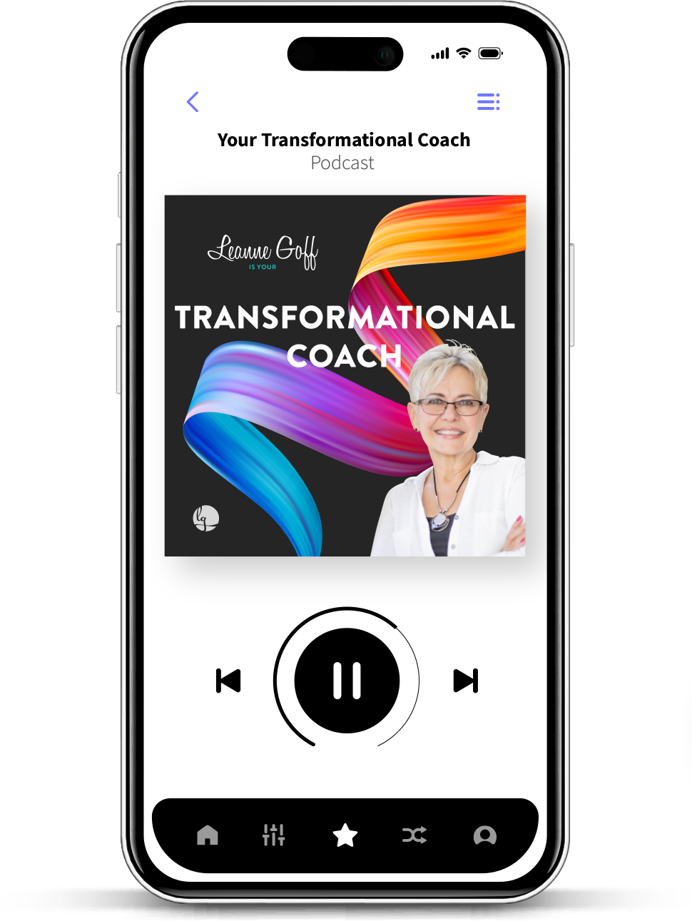 Podcast Phone Mockup