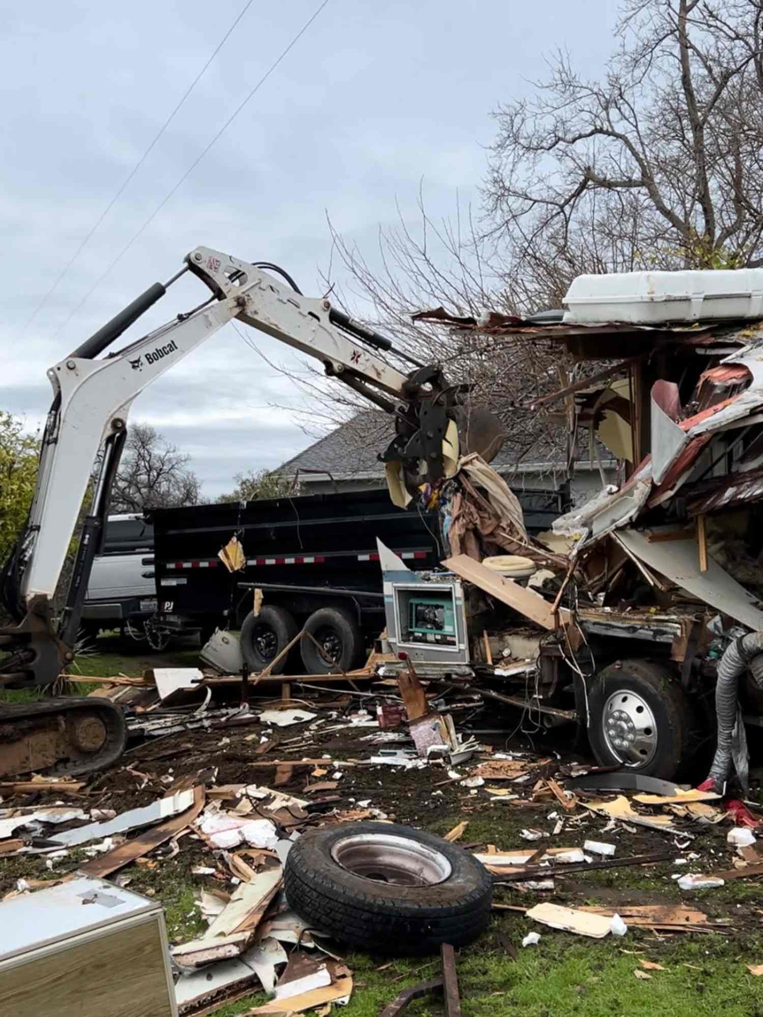 Property cleanup and removal by Hiller Demolition