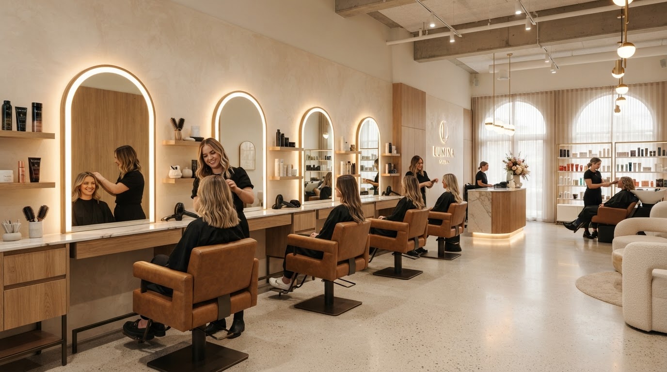 Precise Cuts Salon Interior El Paso
